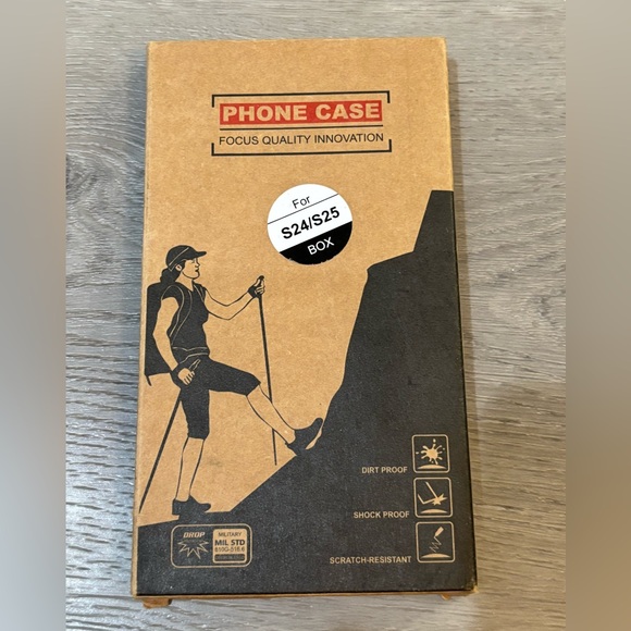 Samsung Galaxy Purple Phone Case for S24/S25 models - Picture 4 of 9